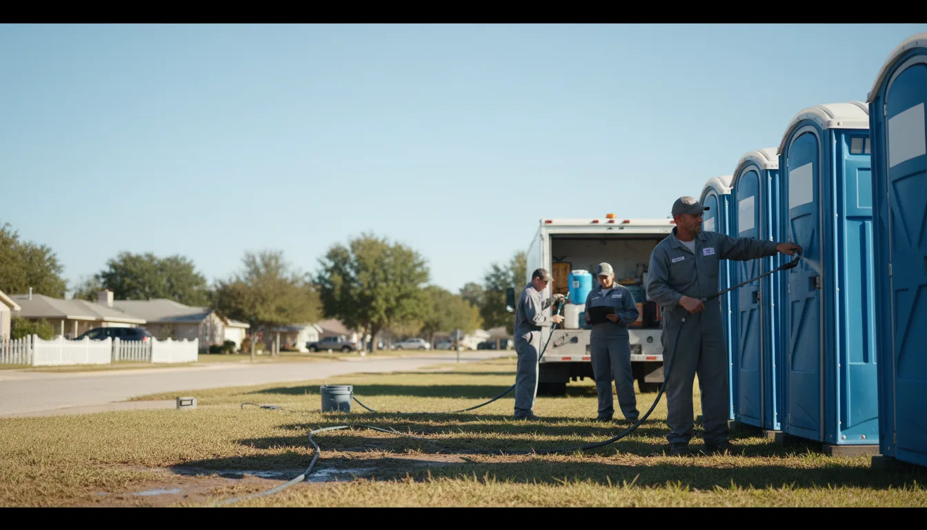 Long-Term Portable Toilet Rental in Gifford, SC near me